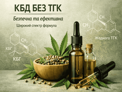 CBD без ТГК: Ефективність та безпека