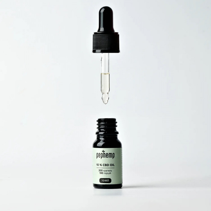 ОЛІЯ CBD 10% З НЕЙТРАЛЬНИМ СМАКОМ — НАТУРАЛЬНА CBD-ОЛІЯ ДЛЯ БАЛАНСУ І СПОКОЮ