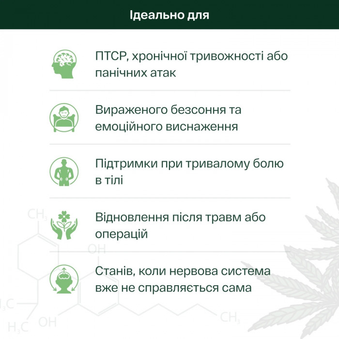 ОЛІЯ CBD 30% З НЕЙТРАЛЬНИМ СМАКОМ — НАТУРАЛЬНИЙ КОНЦЕНТРАТ КАННАБІДІОЛУ ДЛЯ СПОКОЮ ТА РІВНОВАГИ