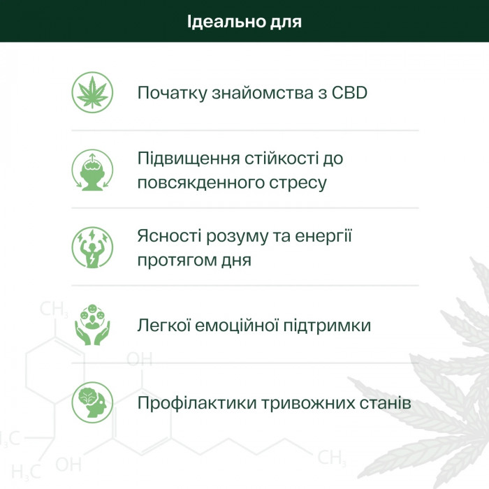 ОЛІЯ CBD 5% З НЕЙТРАЛЬНИМ СМАКОМ — 500 МГ ЧИСТОГО КАНАБІДІОЛУ ДЛЯ СПОКОЮ ТА СНУ