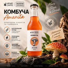 Комбуча Amanita з мухомором