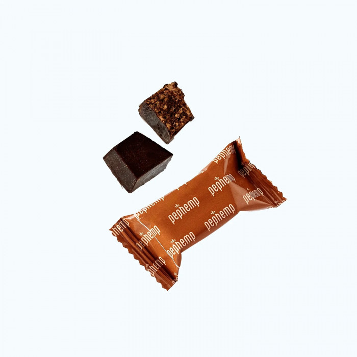 ШОКОЛАДНІ ЦУКЕРКИ CBD 100 МГ — 10 ШТ ДЛЯ РЕЛАКСАЦІЇ