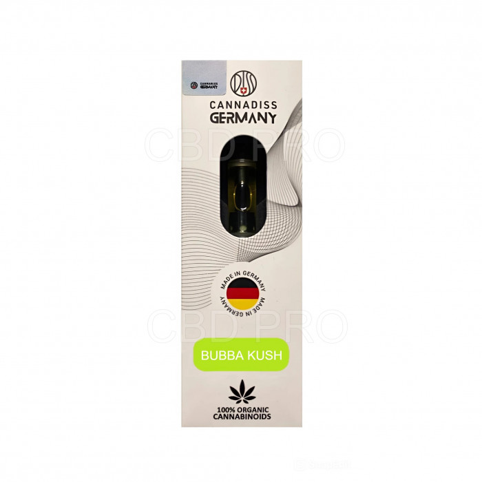 КАРТРИДЖ CANNADISS BUBBA KUSH 1 МЛ — НАТУРАЛЬНЫЕ КАННАБИНОИДЫ ДЛЯ РАССЛАБЛЕНИЯ