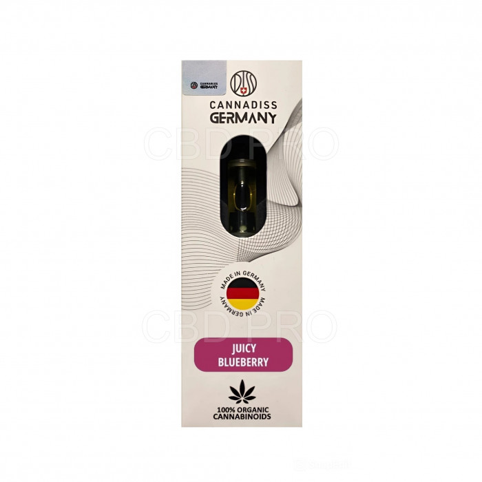 КАРТРИДЖ CANNADISS JUICY BLUEBERRY 1 МЛ — ЯГІДНИЙ CBD ПРОФІЛЬ