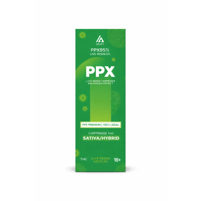 КАРТРИДЖ UPLIFT  PPX LIGHT 95% & LIVE RESIN 5%, 1 МЛ
