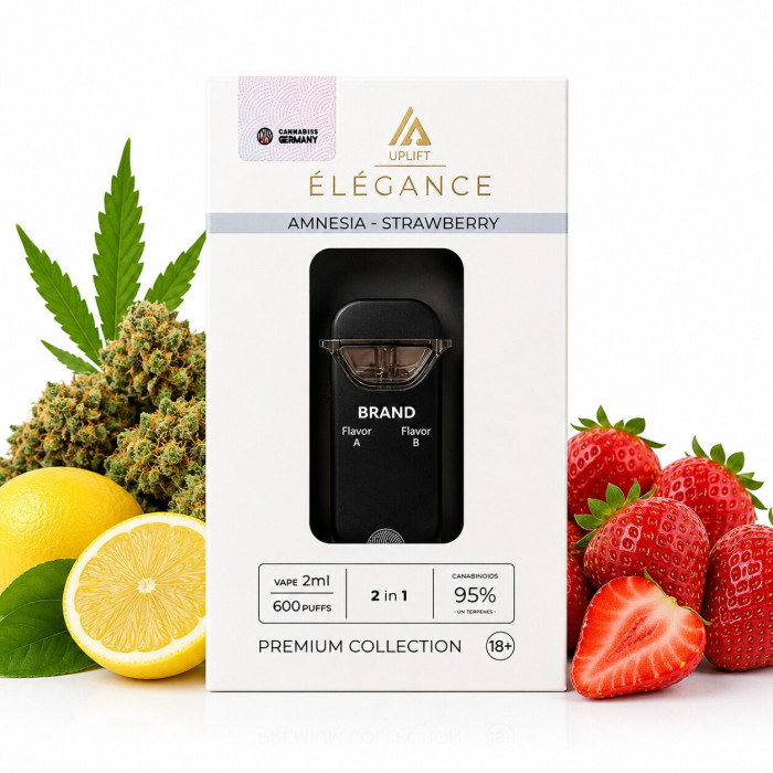 UPLIFT ELEGANCE 2 мл (1+1) TAC VAPE З МОЖЛИВІСТЮ ЗМІНИ СМАКІВ