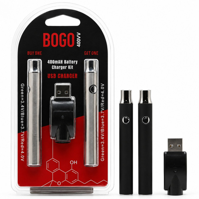 CBD V-PEN BOGO 400W АККУМУЛЯТОР ДЛЯ КАРТРИДЖЕЙ 510