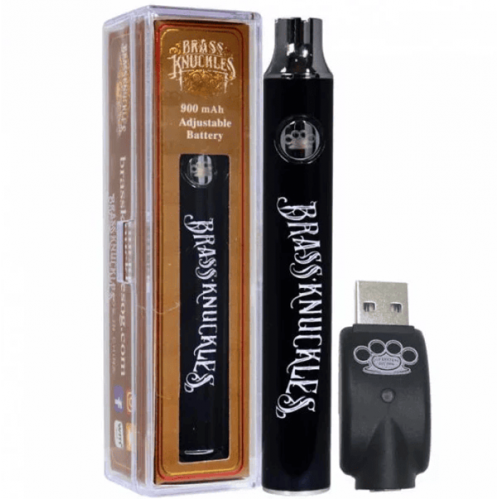 РУЧКА ДЛЯ КАРТРИДЖІВ CBD - BRASS KNUCKLES 510 - ПОТУЖНА БАТАРЕЯ