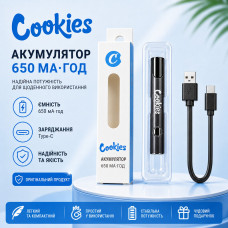 Вейп-ручка Cookies LED 650 mAh Type-C